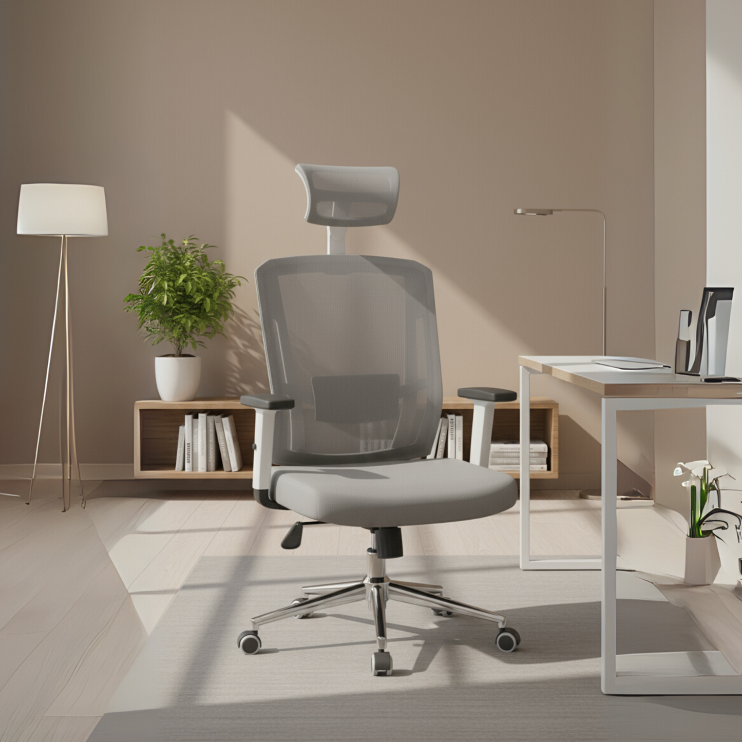 SILLA DELPGHI GRIS
