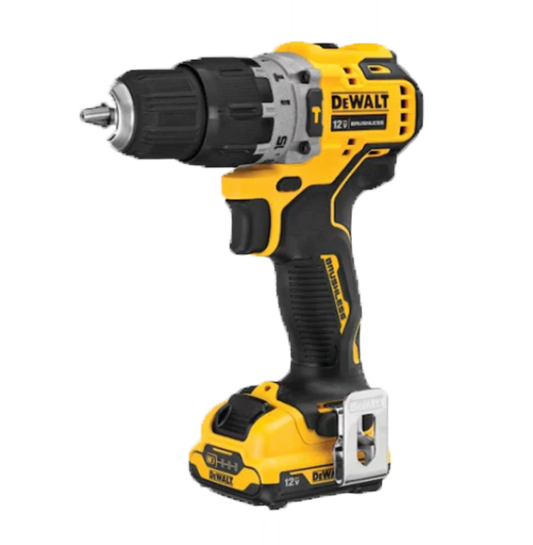 Taladro Percutor Brushless – XTREME™ 12V MAX* de 3/8 – DCD706F2
