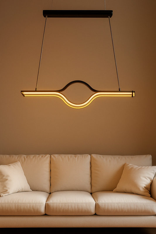 Lampara Geometrica Gold