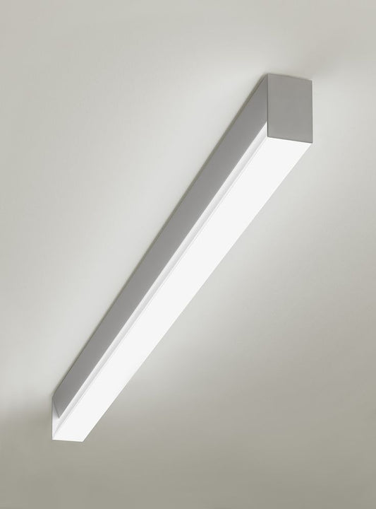 Lámpara empotrable o sobrepueata blanca 36w 120cm 6200k