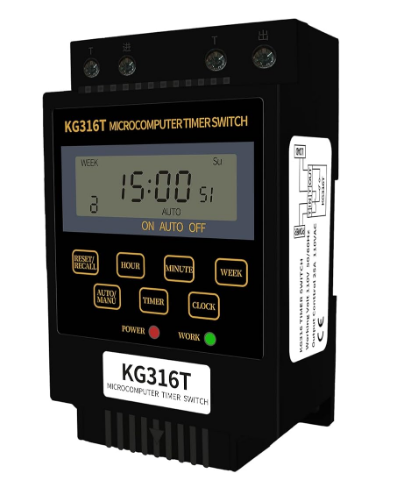 Timer digital G.P 25A 110VAC