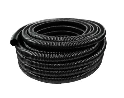 Manguera anillada 1" negra